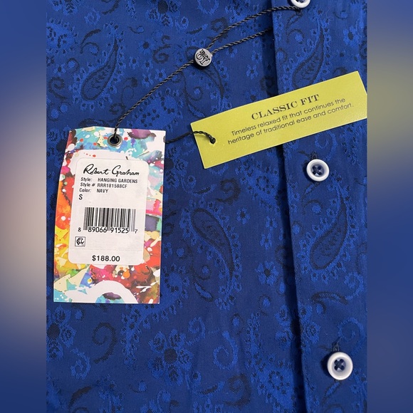 Robert Graham Shirts Robert Graham Mens Hanging Gardens Ls Woven